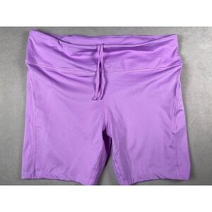 Nike Dri-FIT Purple Athletic Biker Shorts Zipper Pocket Mens 2XL CZ9165-597